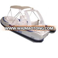 CE 5.8m Rib 580B PVC or Hypalon Rigid Inflatable Boat China luxury Rib Boats with outboard engine